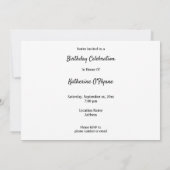 Verjaardag van de Antiek tractor Kaart (Achterkant)