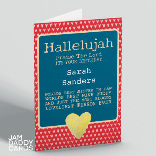 Verjaardag van de beste schoonzus kaart