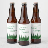 Verjaardag van de bomen bier etiket (Flessen)