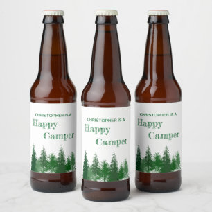 Verjaardag van de bomen bier etiket