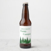 Verjaardag van de bomen bier etiket (Voorkant)