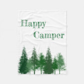 Verjaardag van de bomen fleece deken (Voorkant)