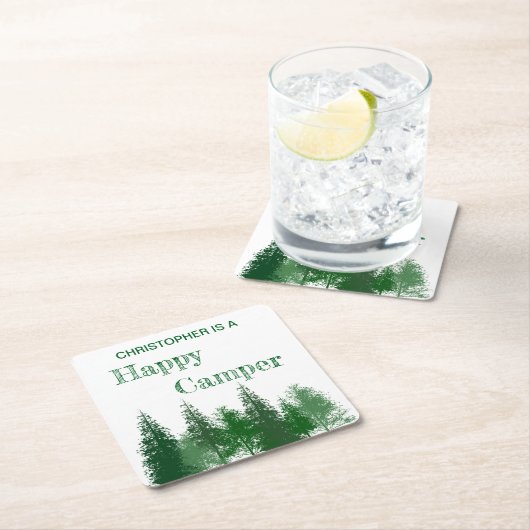 Verjaardag van de bomen kartonnen onderzetters (Insitu)