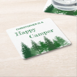 Verjaardag van de bomen kartonnen onderzetters