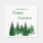 Verjaardag van de bomen servet (Voorkant)