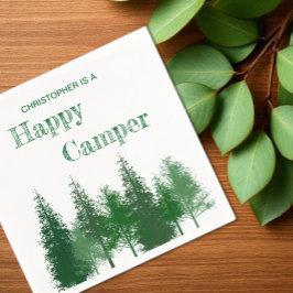 Verjaardag van de bomen servet