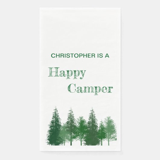 Verjaardag van de bomen servet (Voorkant)