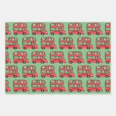 Verjaardag van de bus in Londen Inpakpapier Vel (Voorkant 2)