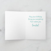 Verjaardag van de chirurg kaart (Binnen)