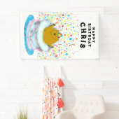 Verjaardag van de Dag van de Bosmarmot Spandoek (Insitu)