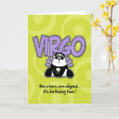 Verjaardag van de dierenriem - Maagd Kaart (Gele Bloem)