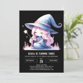 Verjaardag van de digitale wizard Pastel Kaart (Staand voorkant)