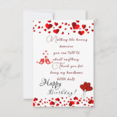 verjaardag van de echtgenoot kaart (Voorkant)