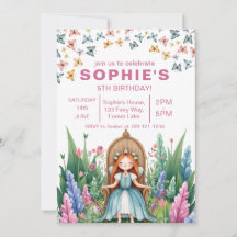 Verjaardag van de Enchanted Forest Fairy Princess