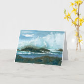 Verjaardag van de Golven van de Waterverf van Kaart (Gele Bloem)