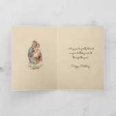 Verjaardag van de Heilige Maagd Maria Jezus Kaart (Binnen)