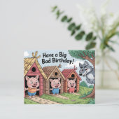 VERJAARDAG VAN DE HELLING: Humoristische Verjaarda Briefkaart (Staand voorkant)