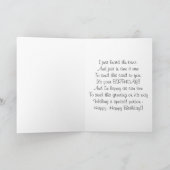 Verjaardag van de honingbij kaart (Binnen)