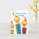 Verjaardag van de Kaarsen van kinderen de Blije Kaart (Gele Bloem)