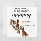 Verjaardag van de Kaart (Voorkant)