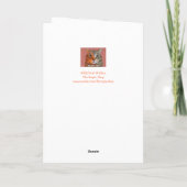 Verjaardag "Van de Kat" Kaart (Achterkant)