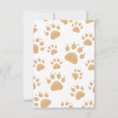 Verjaardag van de kinderen in Oerwoud stijl Bedankkaart (Achterkant)