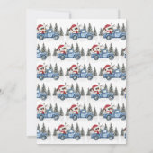 Verjaardag van de kleine sneeuwman kaart (Achterkant)