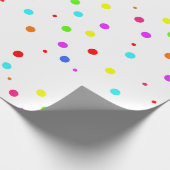 Verjaardag van de kleurrijke kinderen cadeaupapier (Hoek)