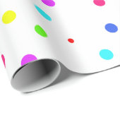 Verjaardag van de kleurrijke kinderen cadeaupapier (Rol Hoek)