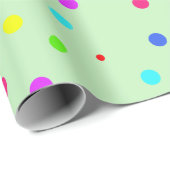 Verjaardag van de kleurrijke kinderen cadeaupapier (Rol Hoek)