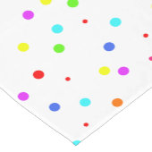 Verjaardag van de kleurrijke kinderen korte tafelloper (Hoek)