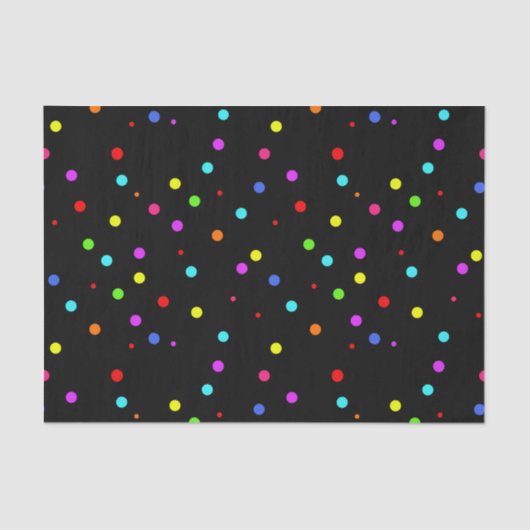 Verjaardag van de kleurrijke kinderen tissuepapier (Voorkant)