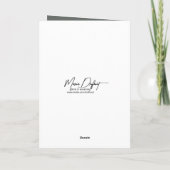 Verjaardag van de leraar konijntjes kaart (Achterkant)