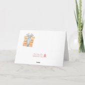 Verjaardag van de Logo Fun Colorful Party toevoege Kaart (Achterkant)