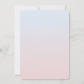 Verjaardag van de magische gouden eenhoorn kaart (Achterkant)