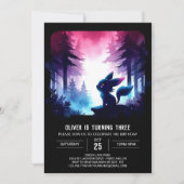 Verjaardag van de magische kitten kaart (Voorkant)