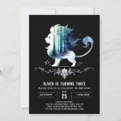 Verjaardag van de magische leeuw kaart (Voorkant)