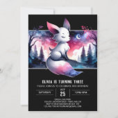 Verjaardag van de magische wolf kaart (Voorkant)