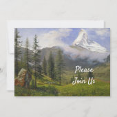 Verjaardag van de Matterhorn Kaart (Voorkant)