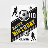 Verjaardag van de moderne voetbal Football balspel Kaart (Voorkant)