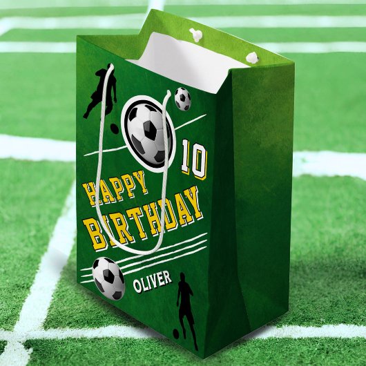 Verjaardag van de moderne voetbal Football balspel Medium Cadeauzakje