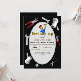 Verjaardag van de monteur kaart