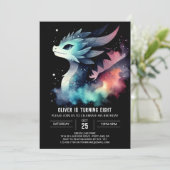 Verjaardag van de mysterieuze Bold Dragon Kaart (Staand voorkant)