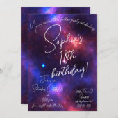 Verjaardag van de nevel kaart (Voorkant / Achterkant)