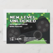 Verjaardag van de nieuwe level gaming controller kaart (Voorkant)