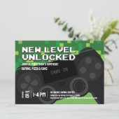 Verjaardag van de nieuwe level gaming controller kaart (Staand voorkant)