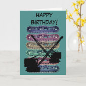 Verjaardag van de operationele ingenieur van de kr kaart (Gele Bloem)