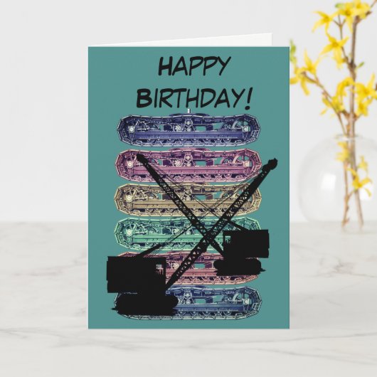 Verjaardag van de operationele ingenieur van de kr kaart (Gele Bloem)