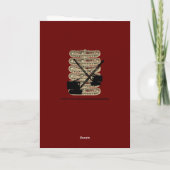 Verjaardag van de operationele ingenieur van de kr kaart (Achterkant)