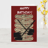 Verjaardag van de operationele ingenieur van de kr kaart (Gele Bloem)